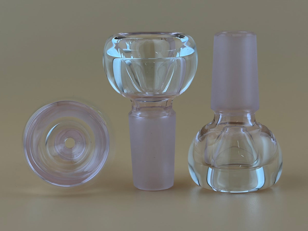 14mm single-hole glass slide in Pink